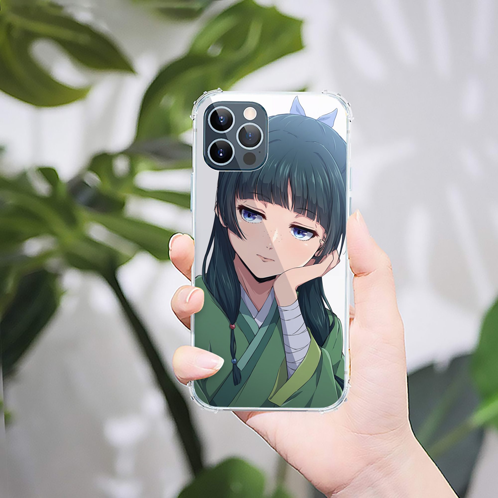 （画像用） 薬屋のひとりごと The Apothecary Diaries 【iPhone 12シリーズ対応】透明スマホケース（クリアソフトケース）
